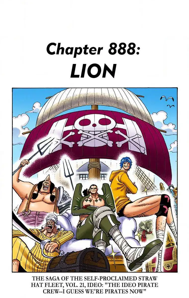 One Piece - Digital Colored Comics Chapter 888 1